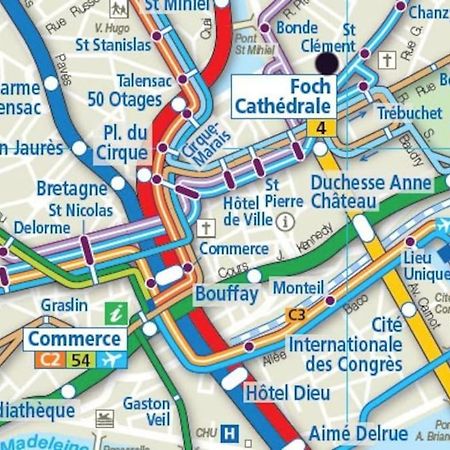 Charmant Et Lumineux T2 Centre Ville Au Calme Нант Екстериор снимка